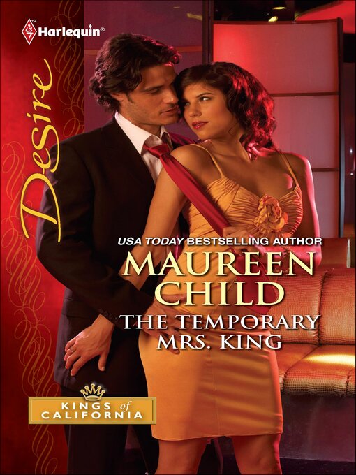 Cover image for The Temporary Mrs. King